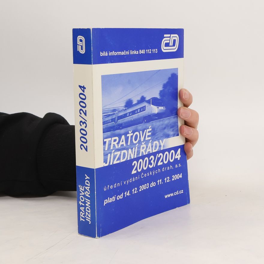 Various authors Traťové jízdní řády 2003/2004
