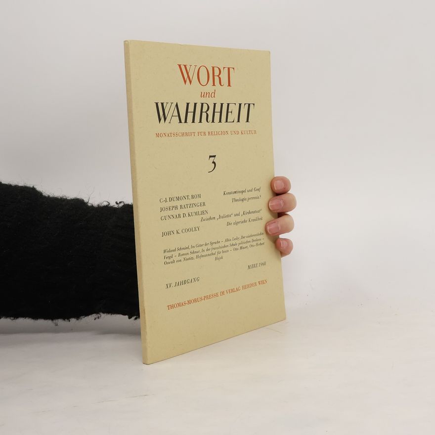 Kolektiv autorů Wort und Wahrheit. Zeitschrift für religion und kultur 3