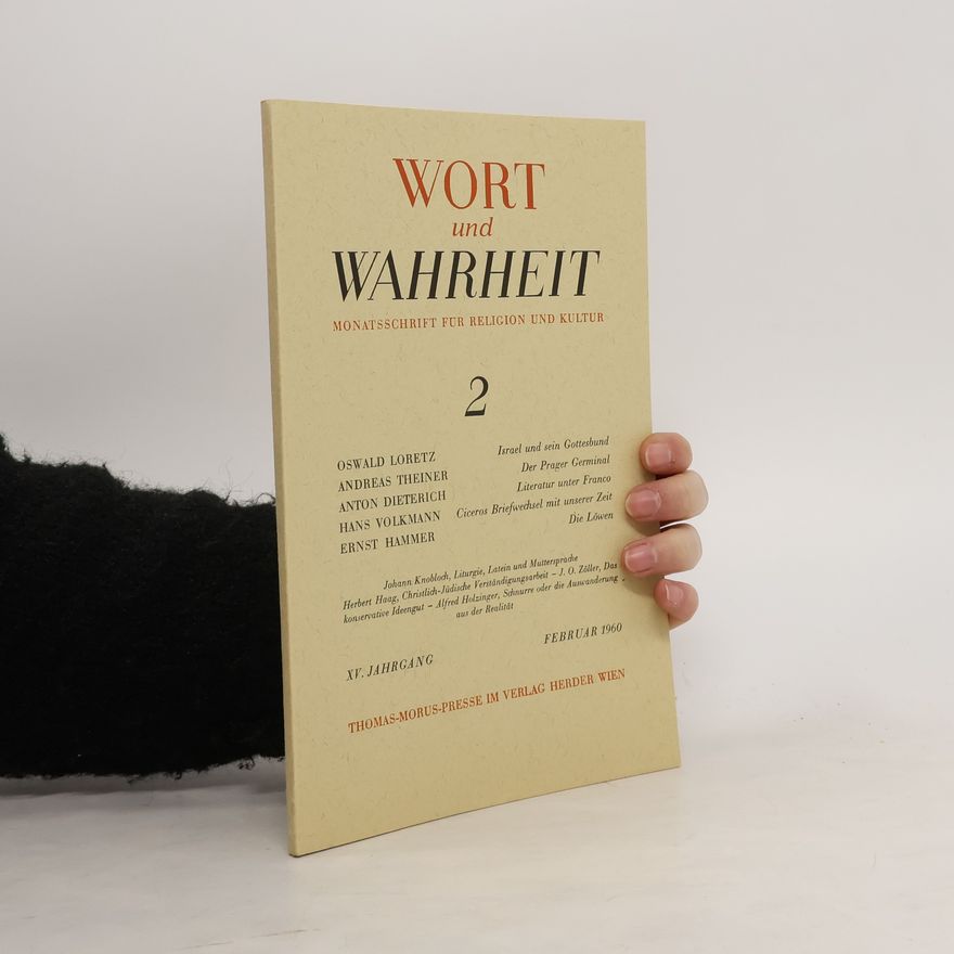 Kolektiv autorů Wort und Wahrheit
