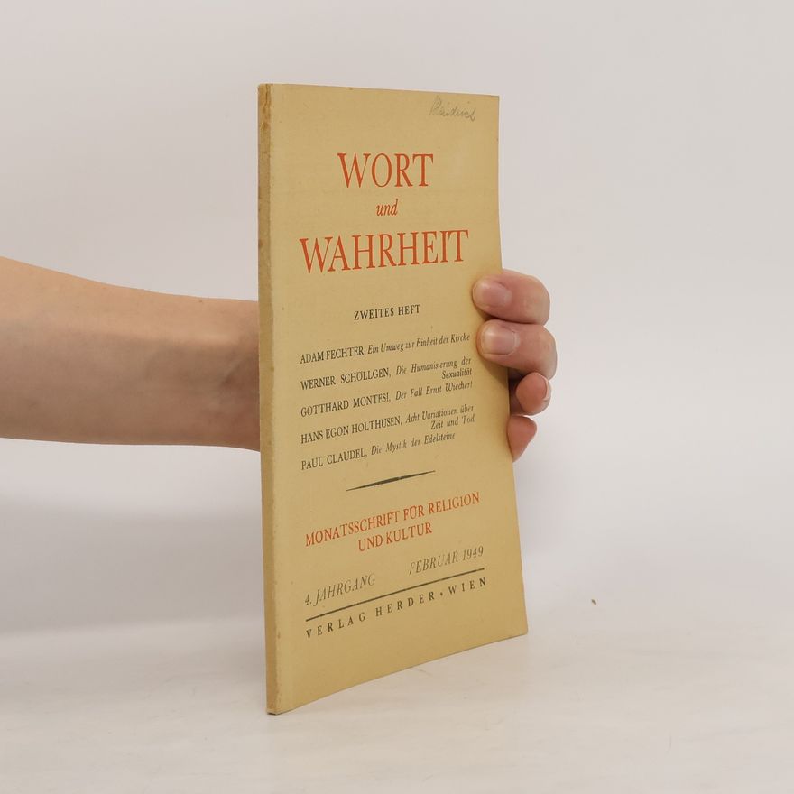 Kolektiv autorů Wort und Wahrheit 2/1949