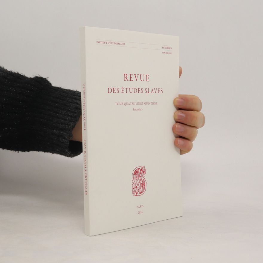 Autorenkollektiv Revue des Études Slaves