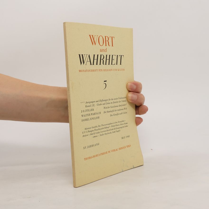 Autorenkollektiv Wort und Wahrheit 5/1960