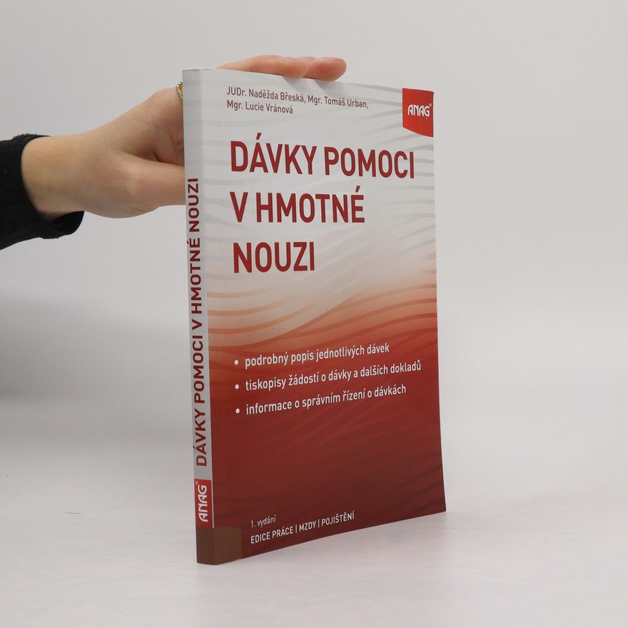 Naděžda Břeská Dávky pomoci v hmotné nouzi