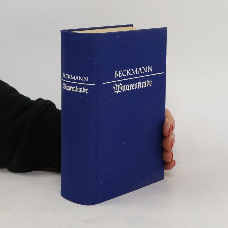 Johann Beckmann Waarenkunde 1