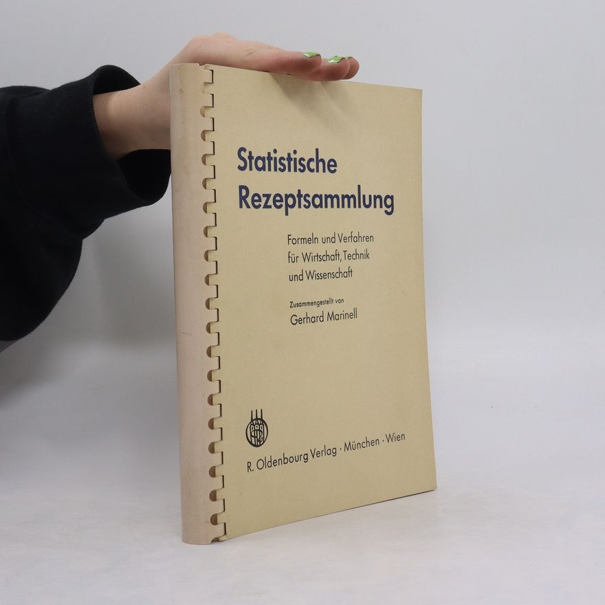 Gerhard Marinell Statistische Rezeptsammlung