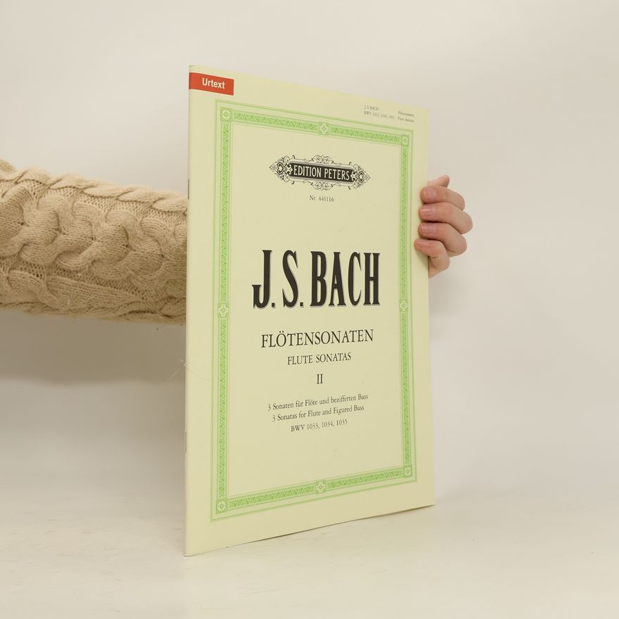 Johann Sebastian Bach Flötensonaten Flute Sonats II