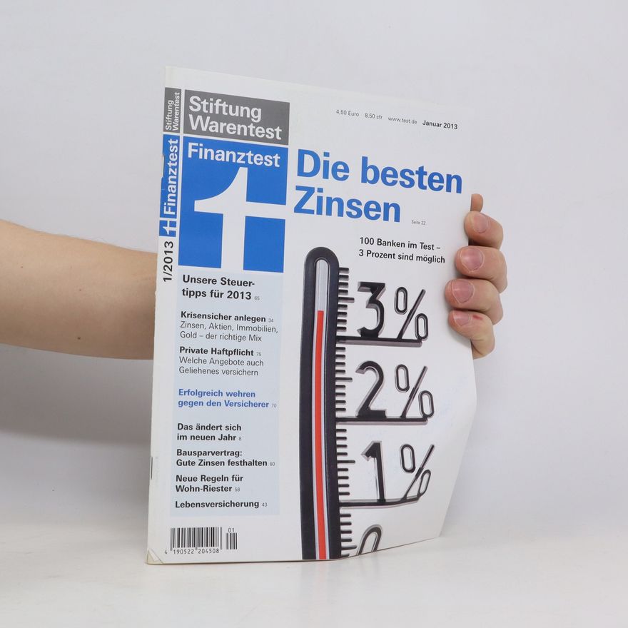 Autorenkollektiv test und Finanztest Archiv 2013, 1