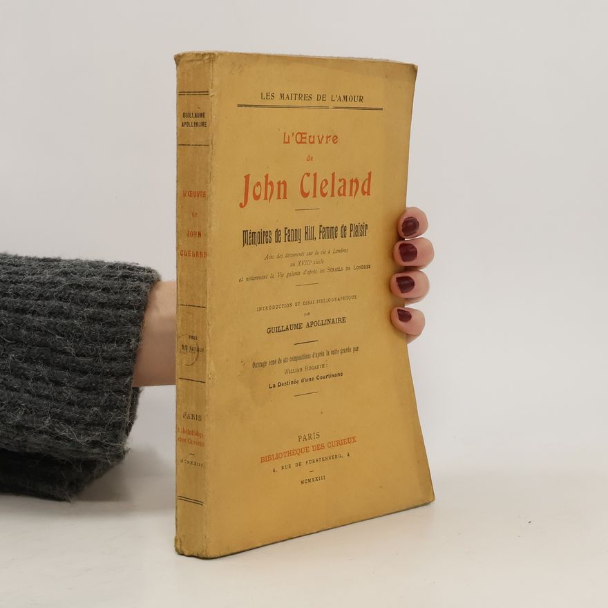 John Cleland L'oeuvre de John Cleland