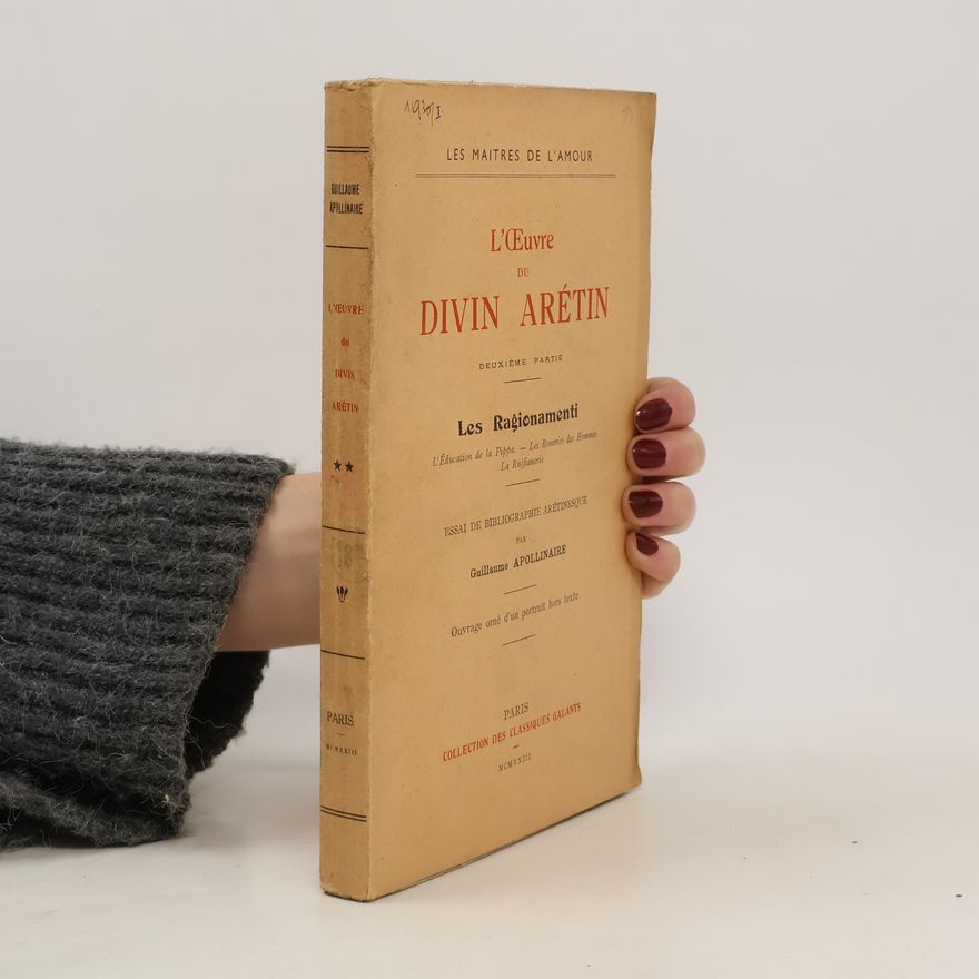 Various authors L'oeuvre du divin Arétin