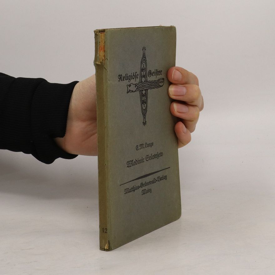 Eduard Maria Lange Religiöse Geister. 12. Bändchen