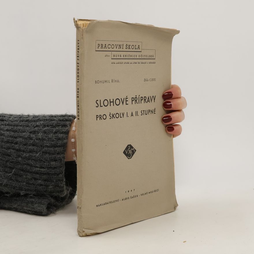 Bohumil Říha Slohové přípravy pro školy I. a II. stupně