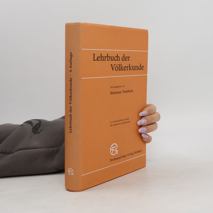 Hermann Trimborn Lehrbuch der Völkerkunde