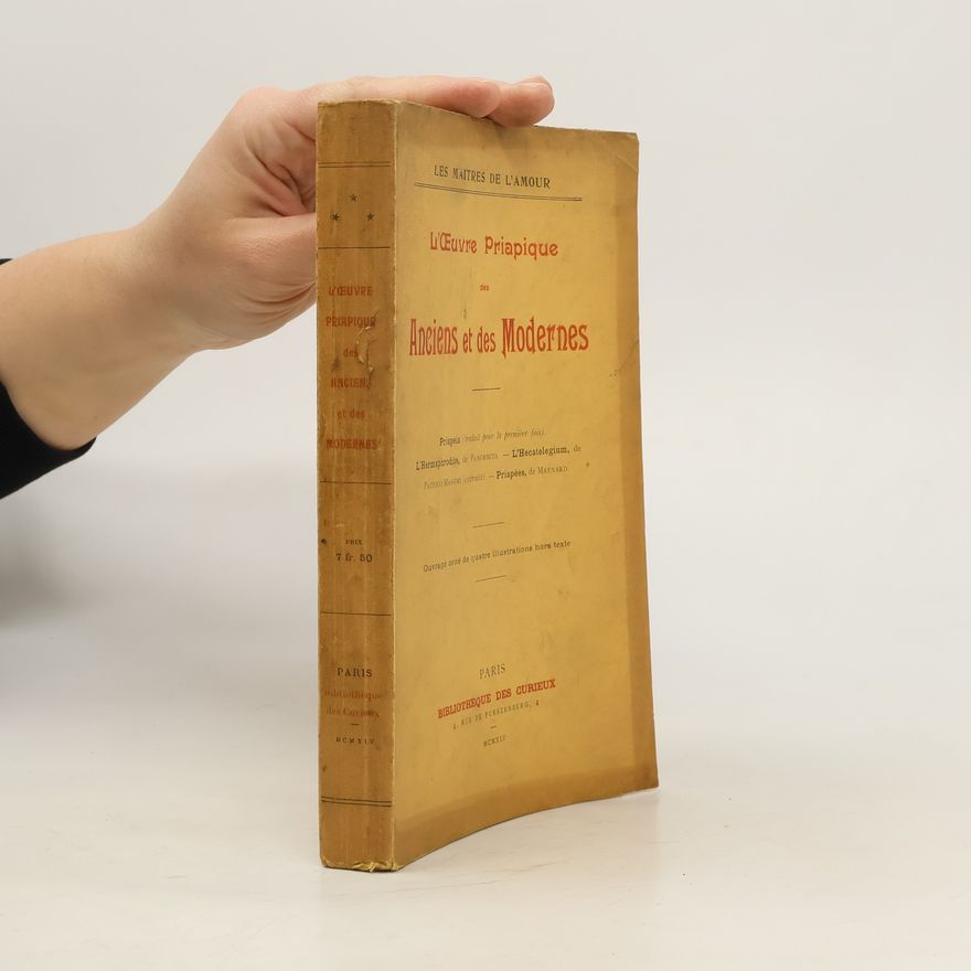 Autorenkollektiv L'Oeuvre priapique des anciens et des modernes