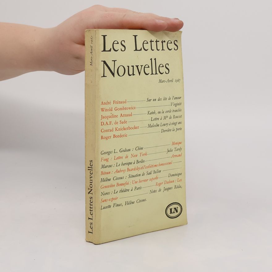Various authors Les Lettres Nouvelles