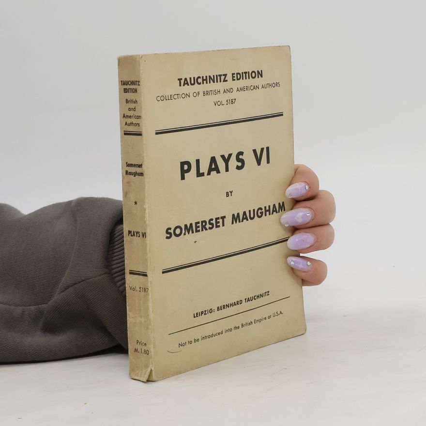 William Somerset Maugham Plays IV