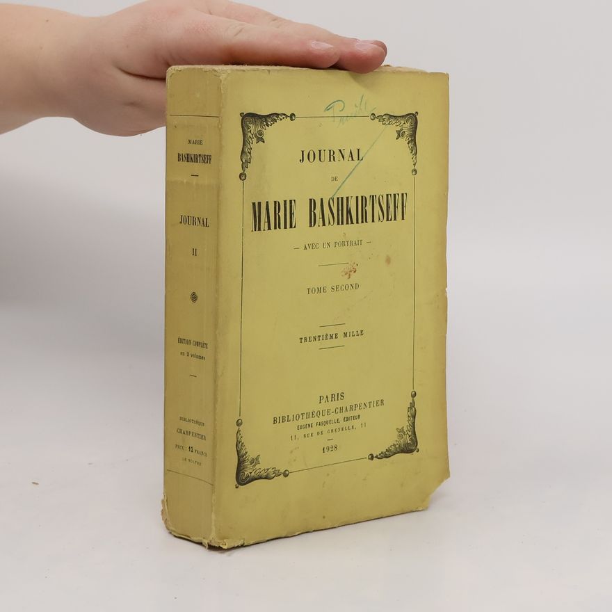 Kolektiv autorů Journal de Marie Bashkirtseff. Tome 2