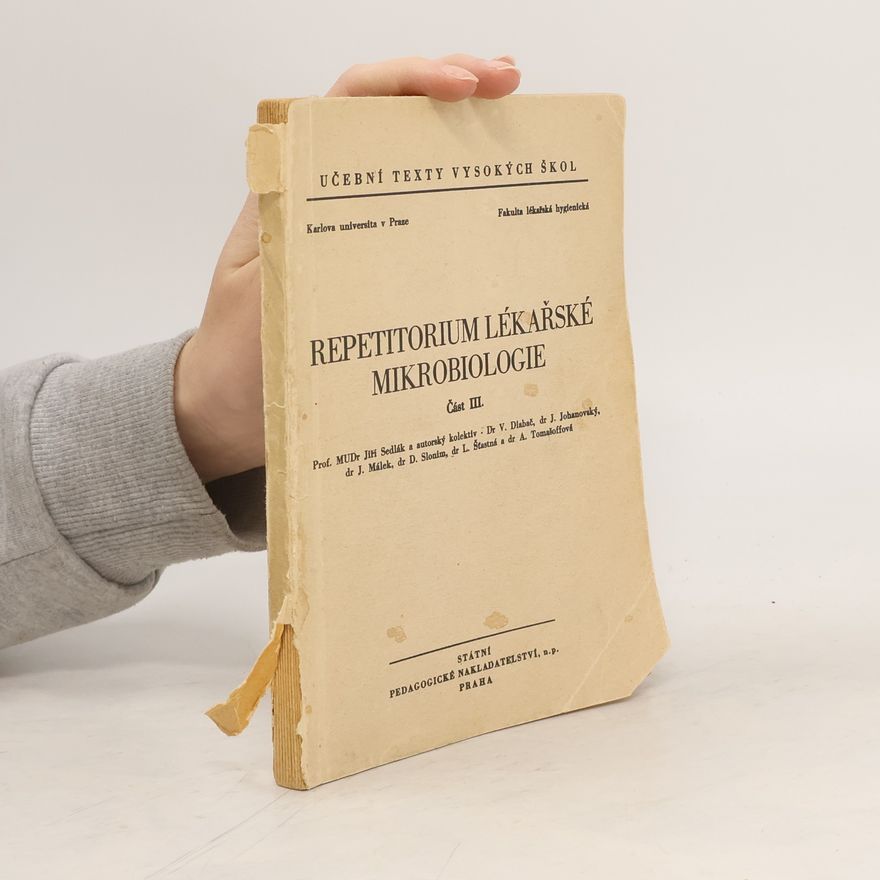 Kolektiv autorů Repetitorium lékařské mikrobiologie III.