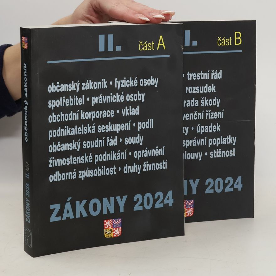 Kolektiv autorů Zákony 2024 II. A+B