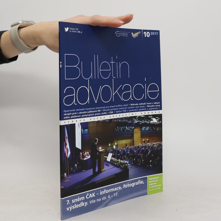 Kolektiv autorů Bulletin advokacie 10/2017