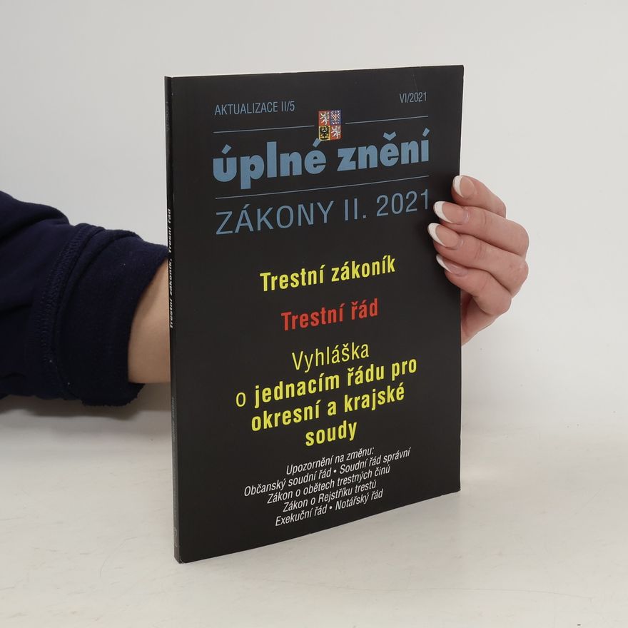Kolektiv autorů Zákony II. 2021: trestní zákoník II/5