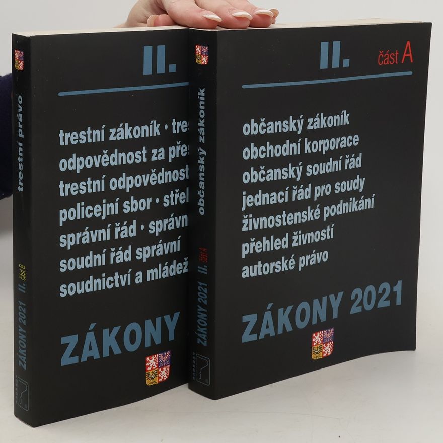 Kolektiv autorů Zákony 2021 II. část A+B