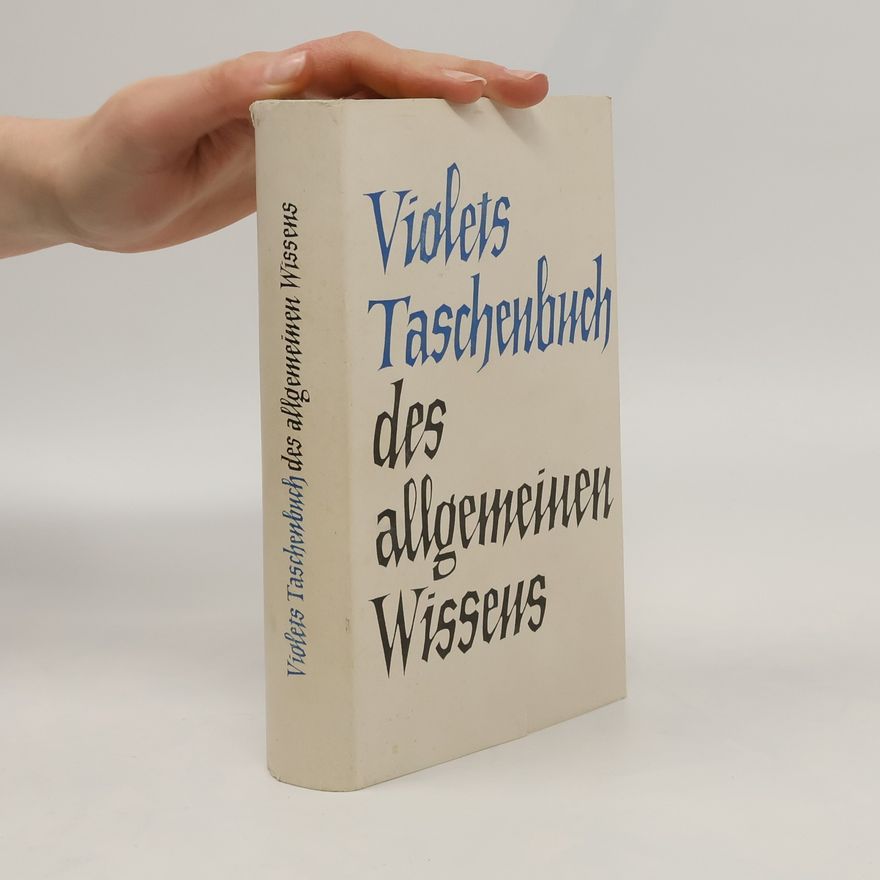 Various authors Violets Taschenbuch des allgemeinen Wissens