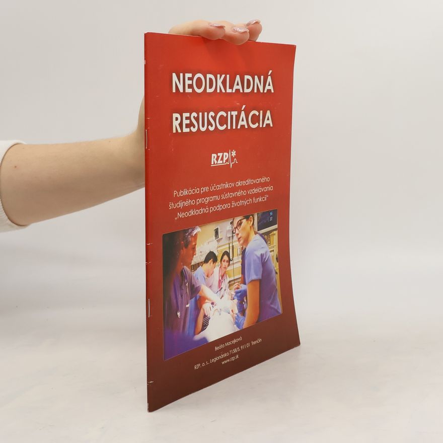 Various authors Neodkladná resuscitácia