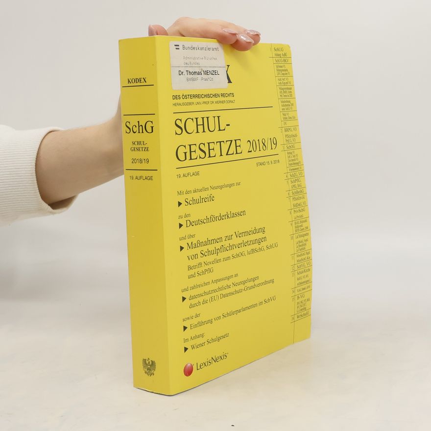 Autorenkollektiv Schulgesetze 2018/19