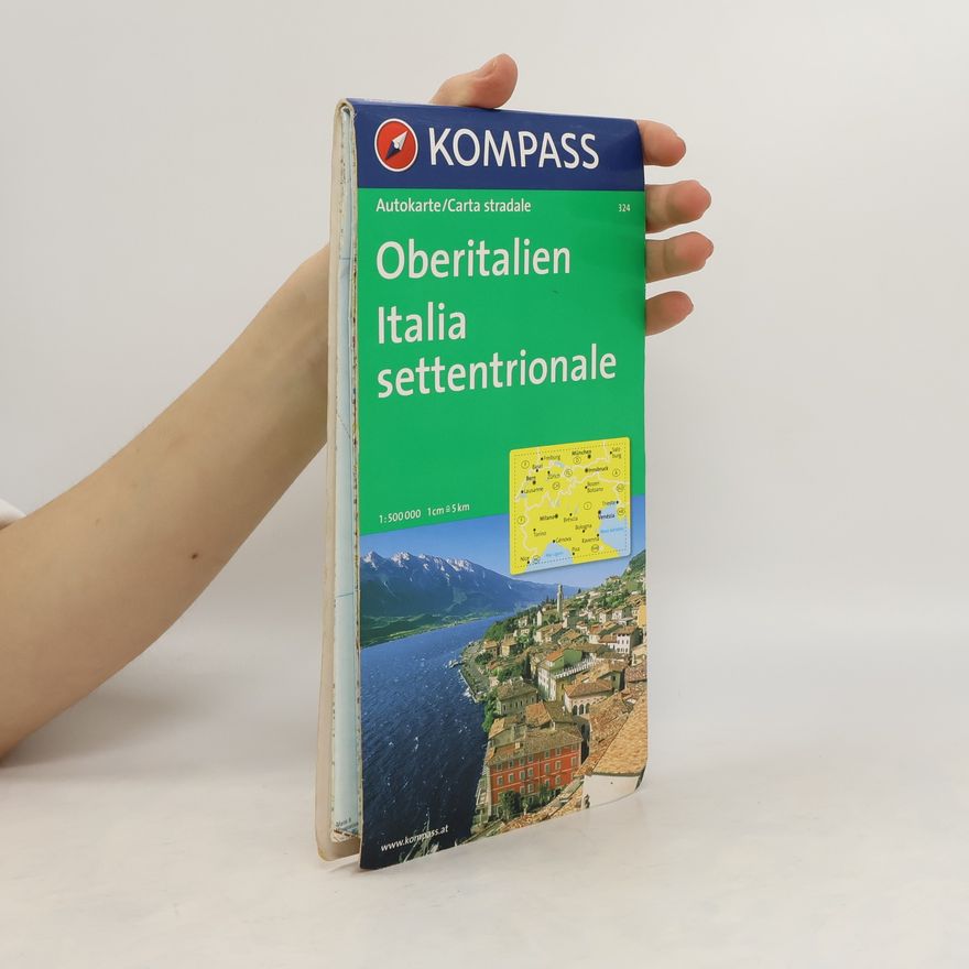 Kompass-Karten Kompass Karte Oberitalien. Italia settentrionale. Northern Italy; Italie du Nord