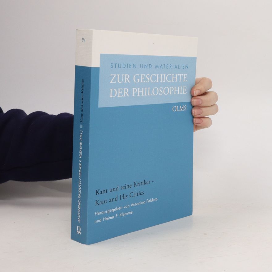 Antonino Falduto Kant und seine Kritiker