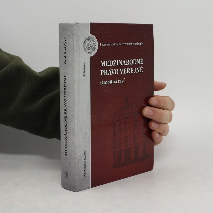 Jozef Valuch Medzinárodné právo verejné - osobitná časť