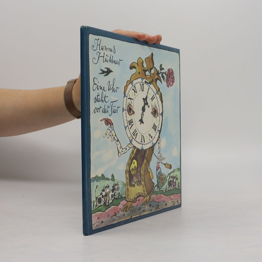 Hannes Hüttner Eine Uhr steht vor der Tür