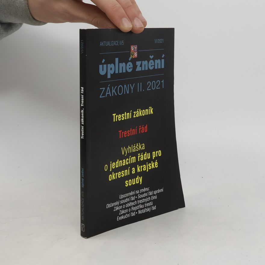 Kolektiv autorů Úplné znění. Zákony II. 2021. II/2021