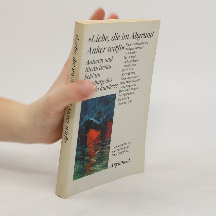 Inge Stephan "Liebe, die im Abgrund Anker wirft"