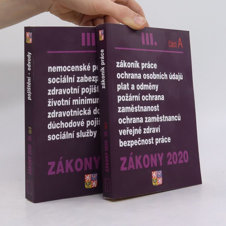 Kolektiv autorů Zákony 2020 III. (část A a část B)
