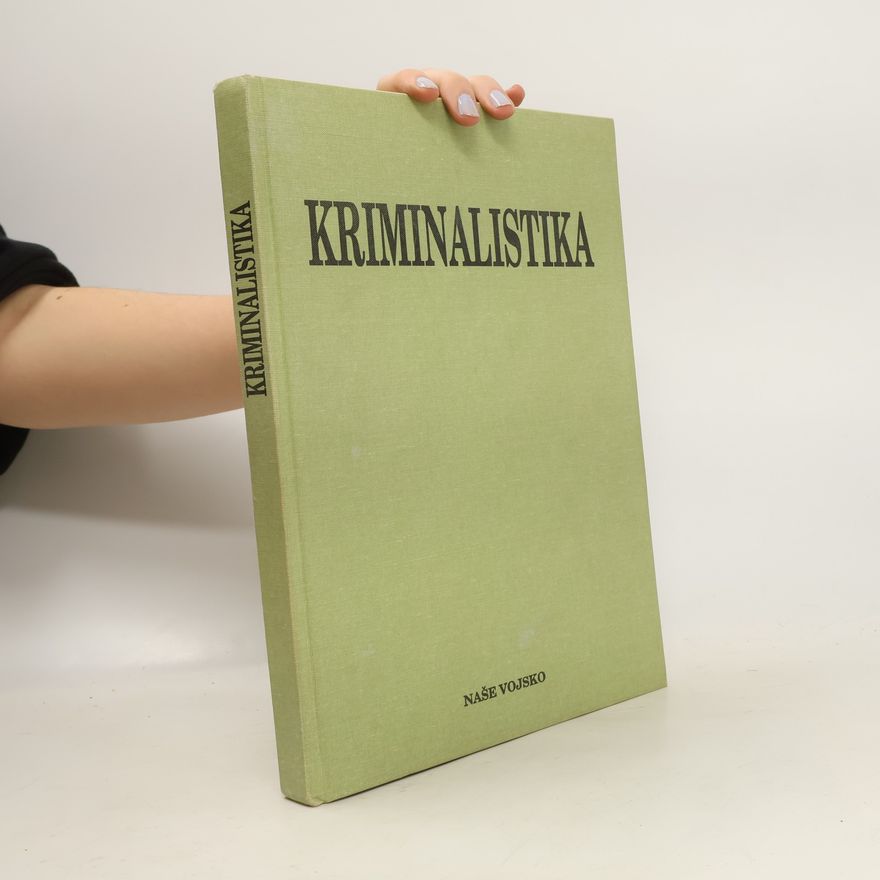 Jan Musil Kriminalistika