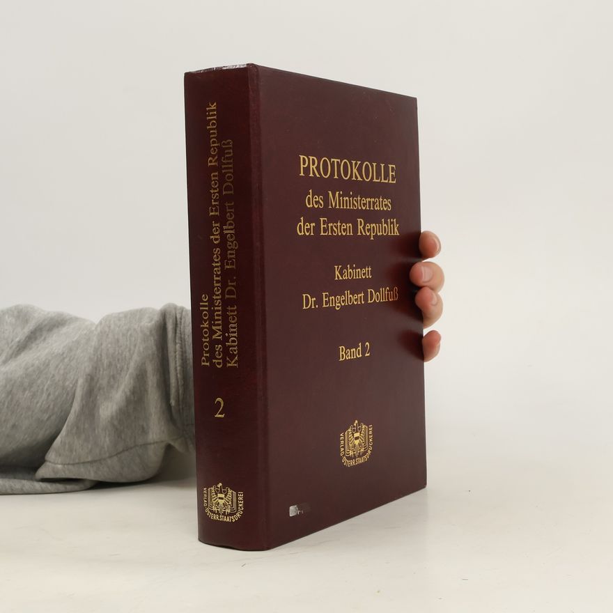Autorenkollektiv Protokolle des Ministerrates der Ersten Republik ...