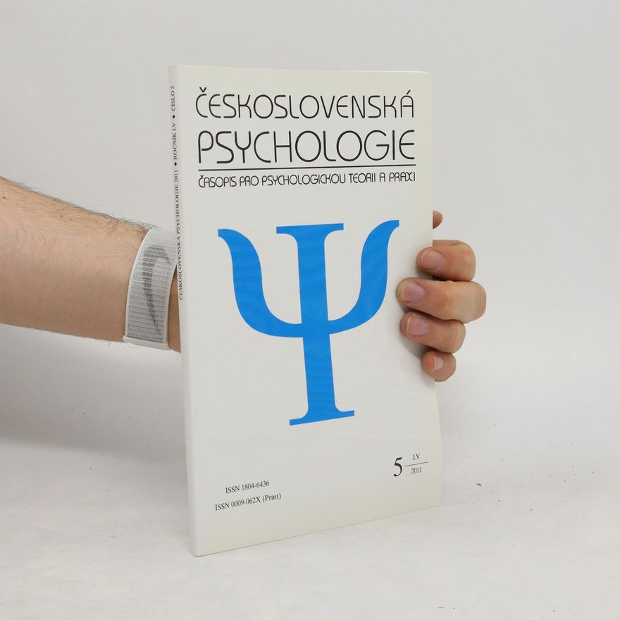 Various authors Československá psychologie 2/2020