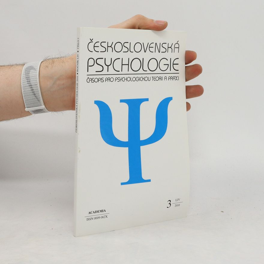Various authors Československá psychologie 3/2010