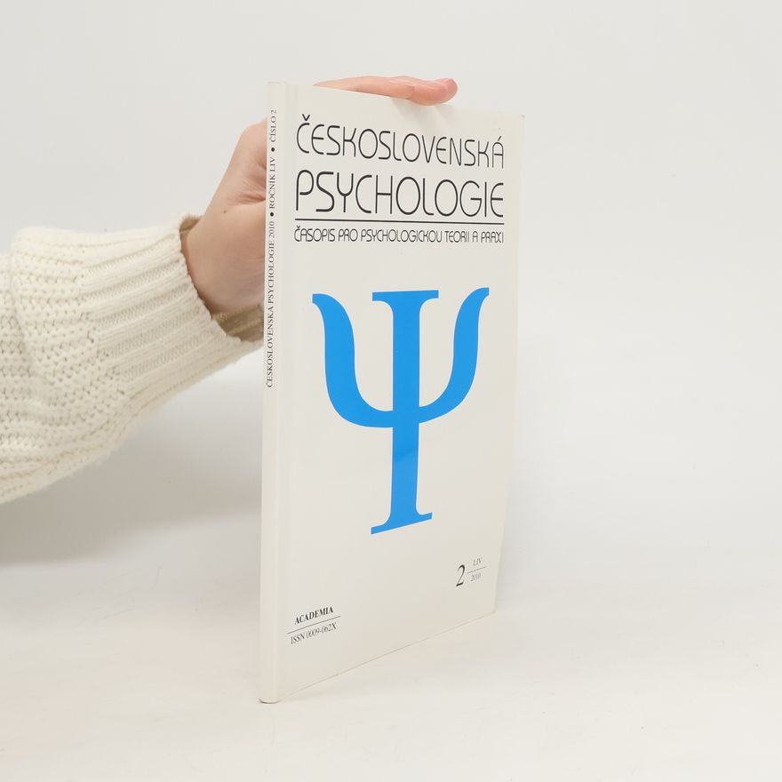 Various authors Československá psychologie 2/2010