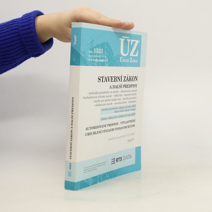 Various authors Stavební zákon a další předpisy [ÚZ 2023 č. 1531] :