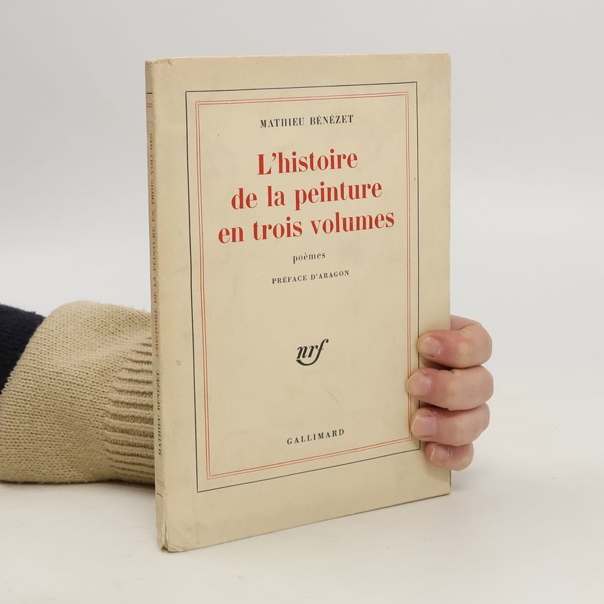Mathieu Bénézet L'histoire de la peinture en trois volumes