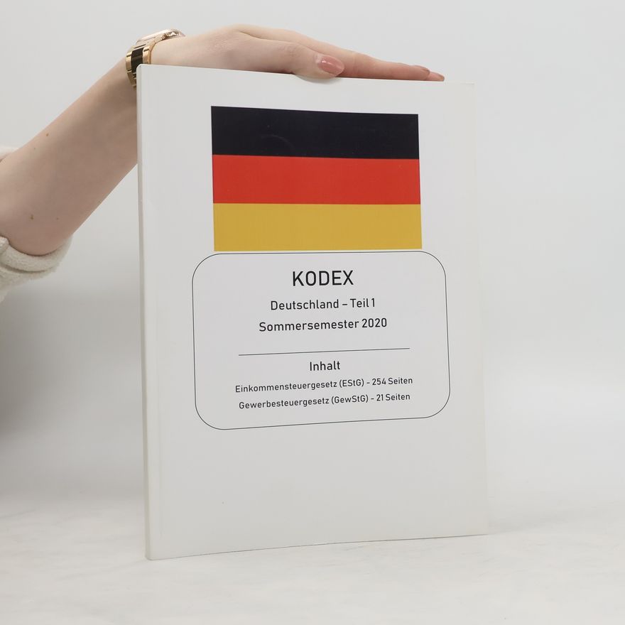 Kolektiv autorů Kodex Deutschland - Teil 1 Sommersemester 2020