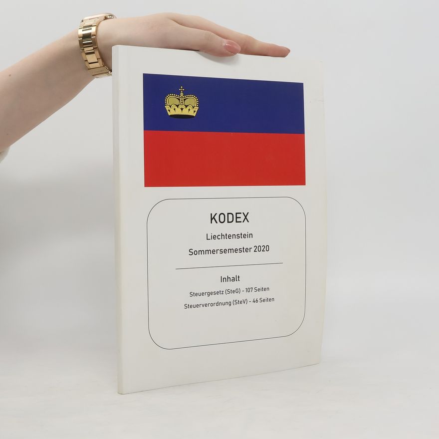 Kolektiv autorů Kodex Liechtenstein Sommersemester 2020