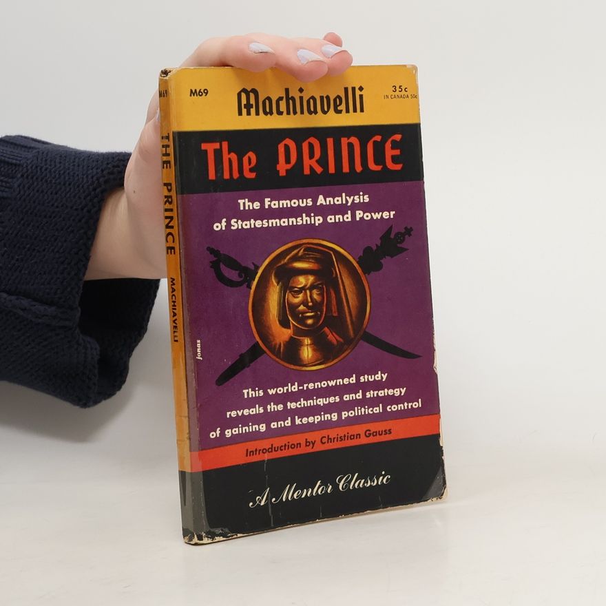 Niccolò Machiavelli The Prince