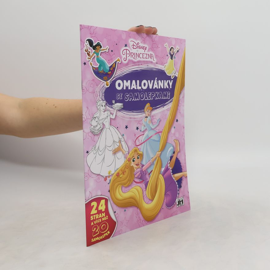 Kolektiv autorů Disney Princezna. Omalovánky se samolepkami