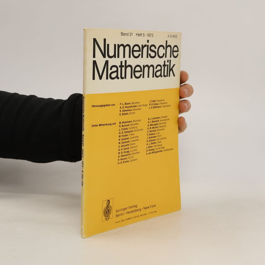 Kolektiv autorů Numerische Mathematik