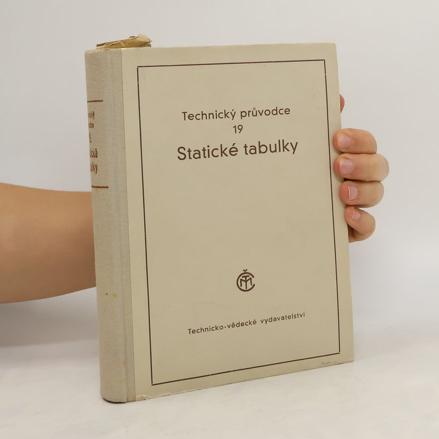 Kolektiv autorů Technický průvodce 19. Statické tabulky