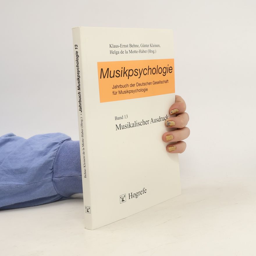 Various authors Musikpsychologie 13. Musikalischer Ausdruck