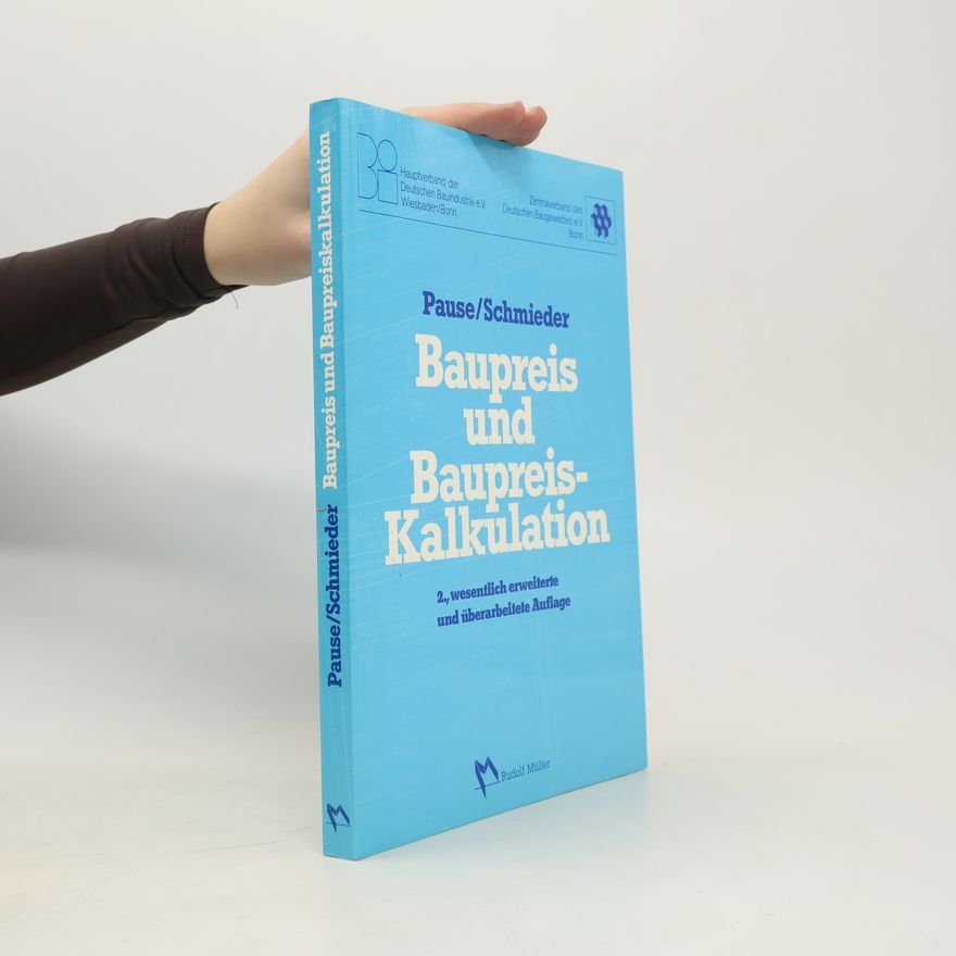 Franz Schmieder Baupreis und Baupreiskalkulation